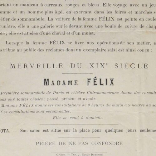 La somnambule avorteuse de Gironde