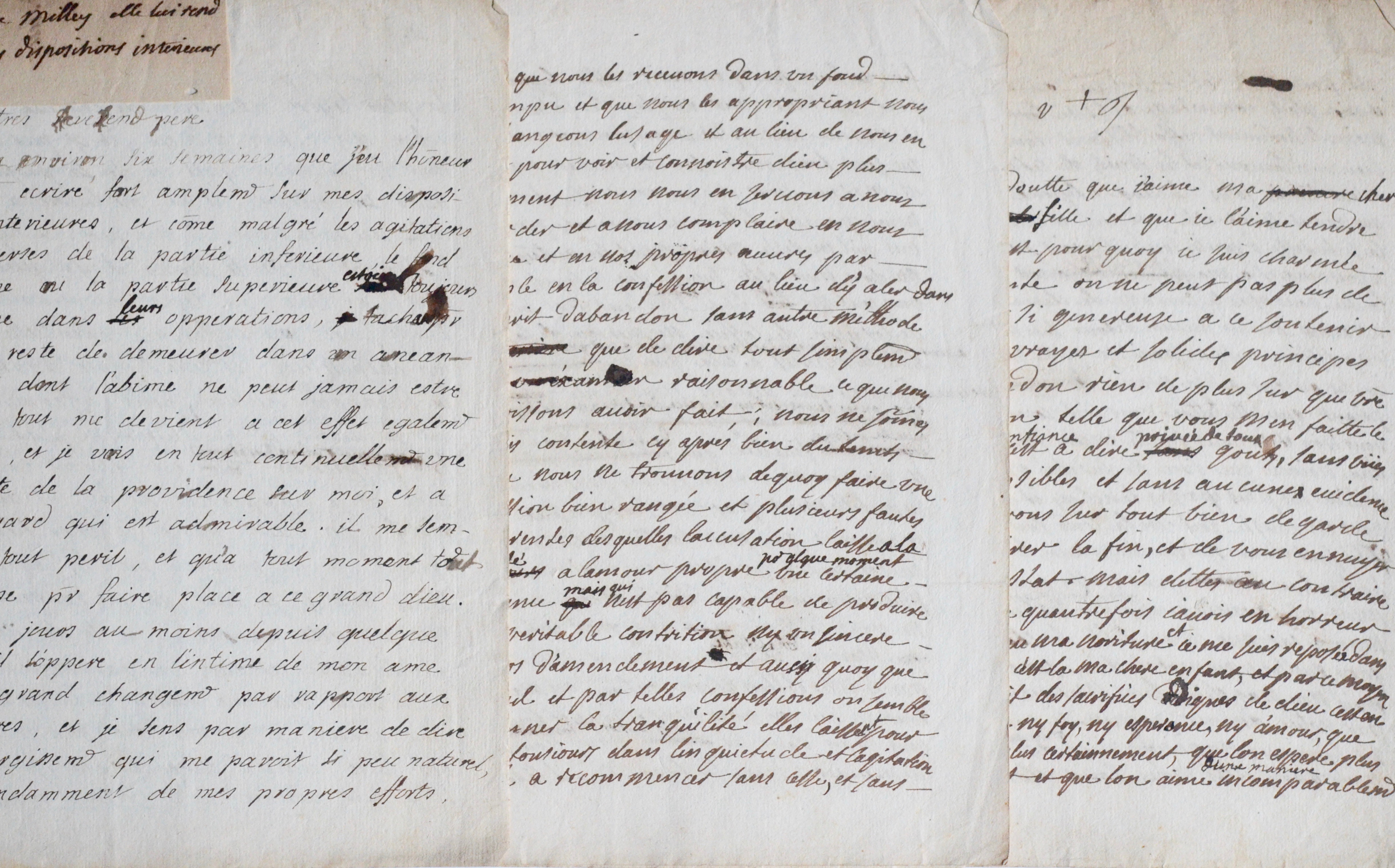 Deux lettres d’Anne-Madeleine Rémusat