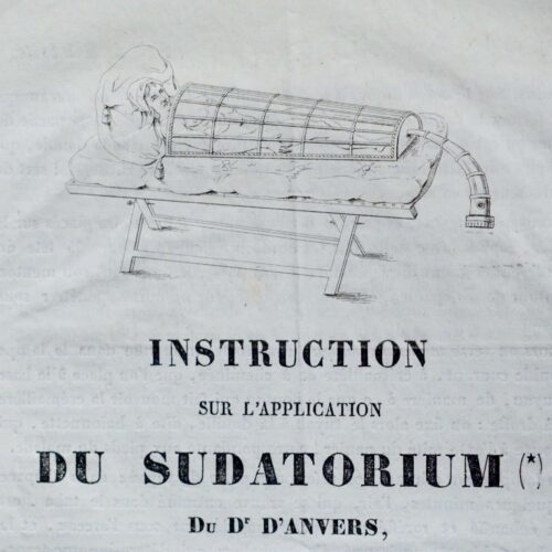 Le Sudatorium du Docteur D'Anvers