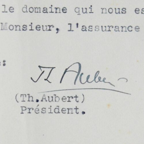 Théodore Aubert et l'Entente Anticommuniste