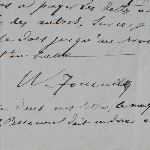 14 lettres de l'aéronaute Wilfrid de Fonvielle