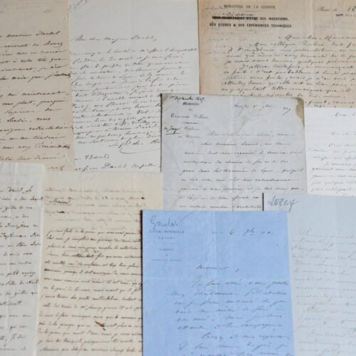 Correspondance adressée à l'architecte lyonnais René Dardel