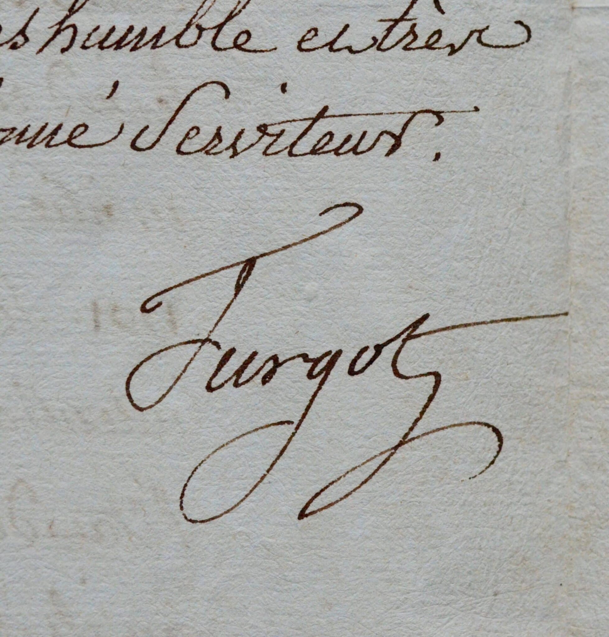 Turgot demande la contribution du Parlement de Metz