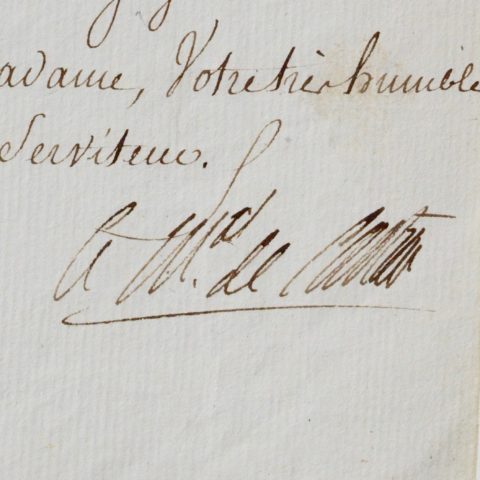 Charles Eugène Gabriel Castries, De La Croix, marquis de Traces