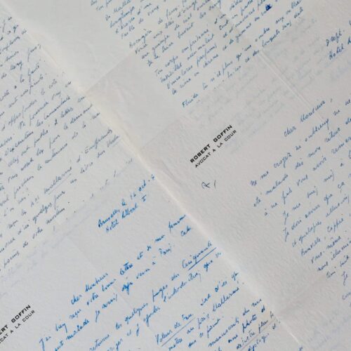 Robert Goffin évoque l'Académie Mallarmé et ses recherches sur Méry Laurent