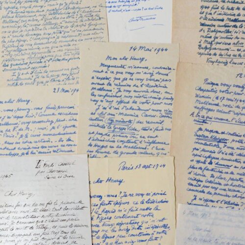 9 intéressantes lettres d'André Fontainas sur l'Académie Mallarmé