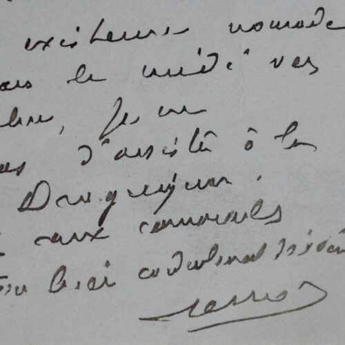 Gustave Ferrié tient à participer à la commémoration du naturaliste Claude Gay