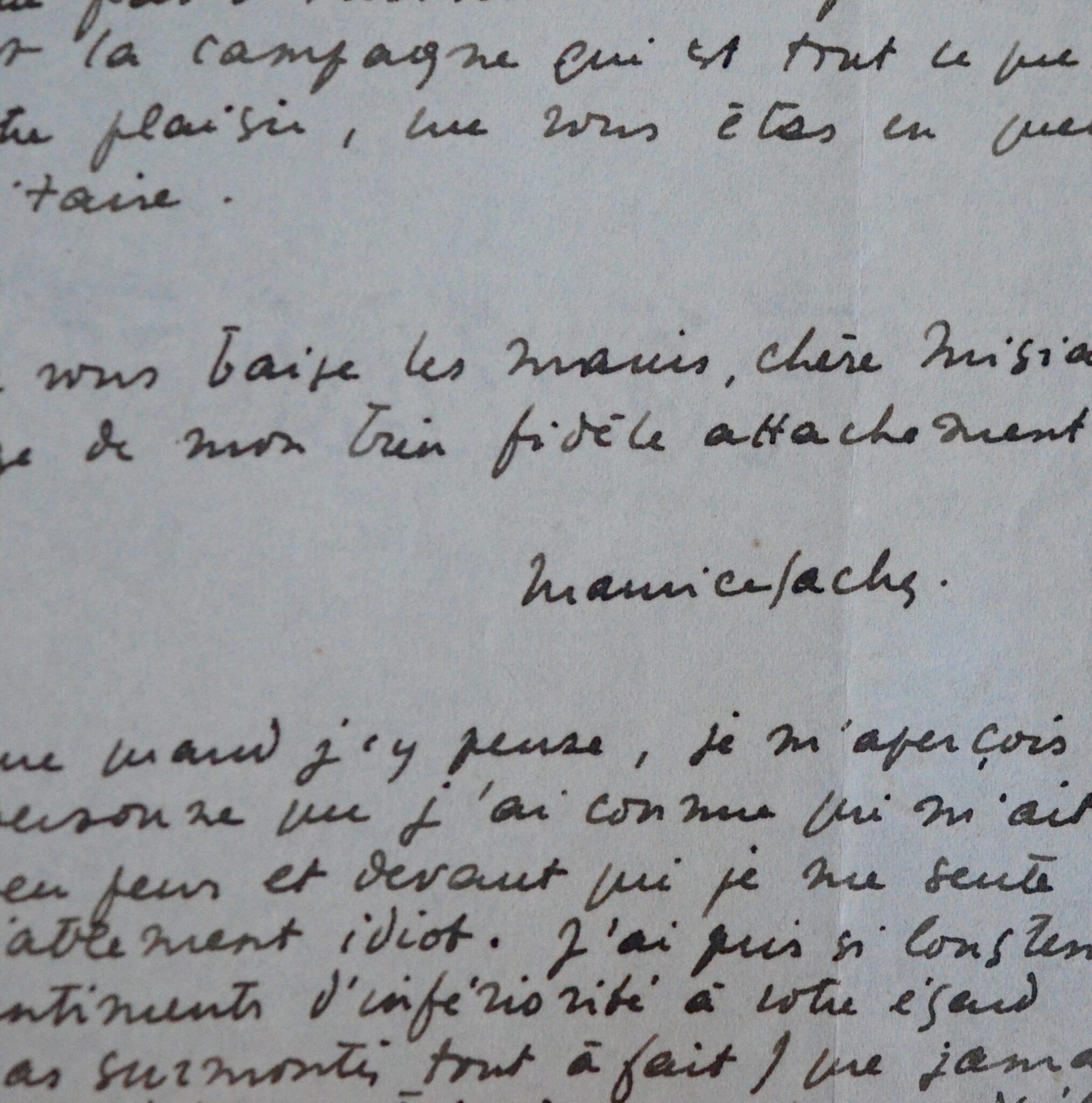 Maurice Sachs disserte sur l’importance de Bonnard, à Misia Sert