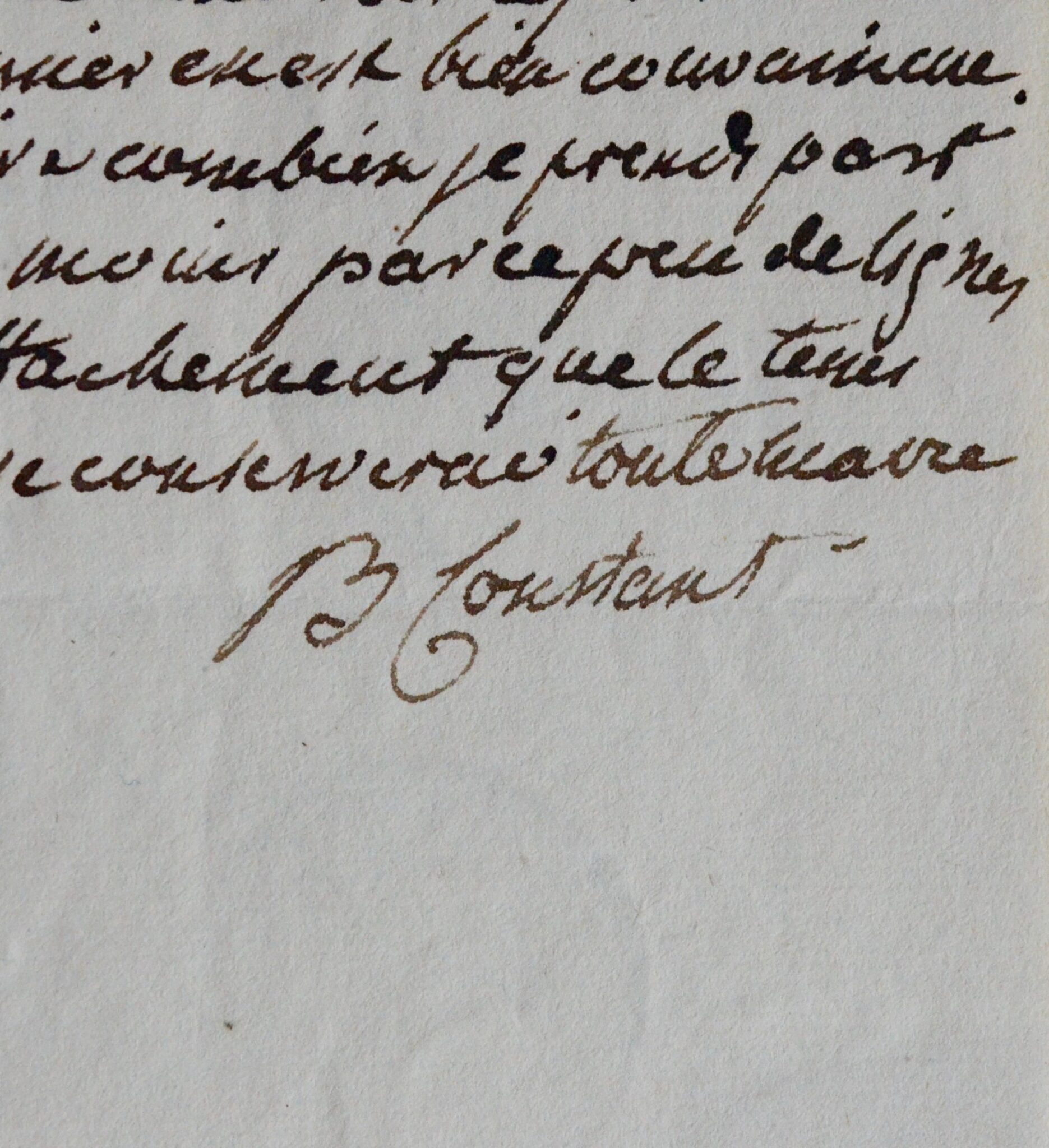 Benjamin Constant assure son attachement éternel à Juliette Récamier