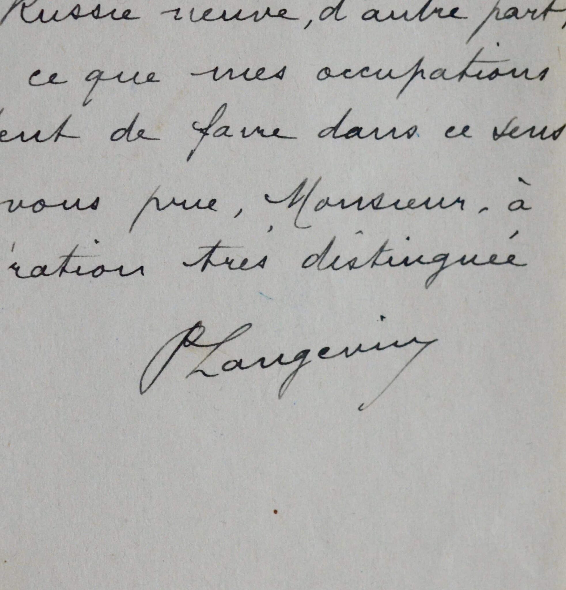 Paul Langevin, la russie soviétique et la coopération scientifique