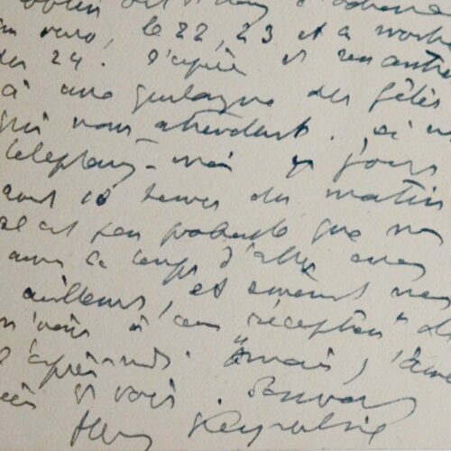 Le philosophe allemand Hermann von Keyserling, à Paris