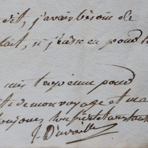 L'explorateur Dumont d’Urville follement amoureux