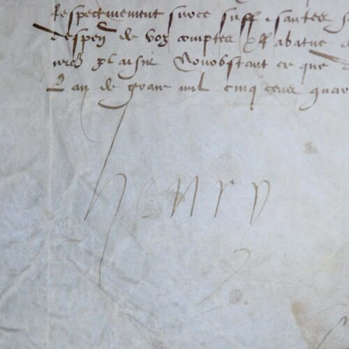 Henri II rétribue Michel de l’Hospital et d'autres membres de la Cour