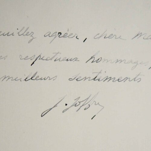 Joffre ira présider l'Académie des Jeux floraux, en 1928, à Toulouse