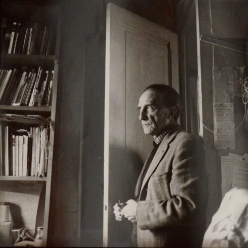 Très beau portrait photographique de Marcel Duchamp, par son ami Michel Waldberg