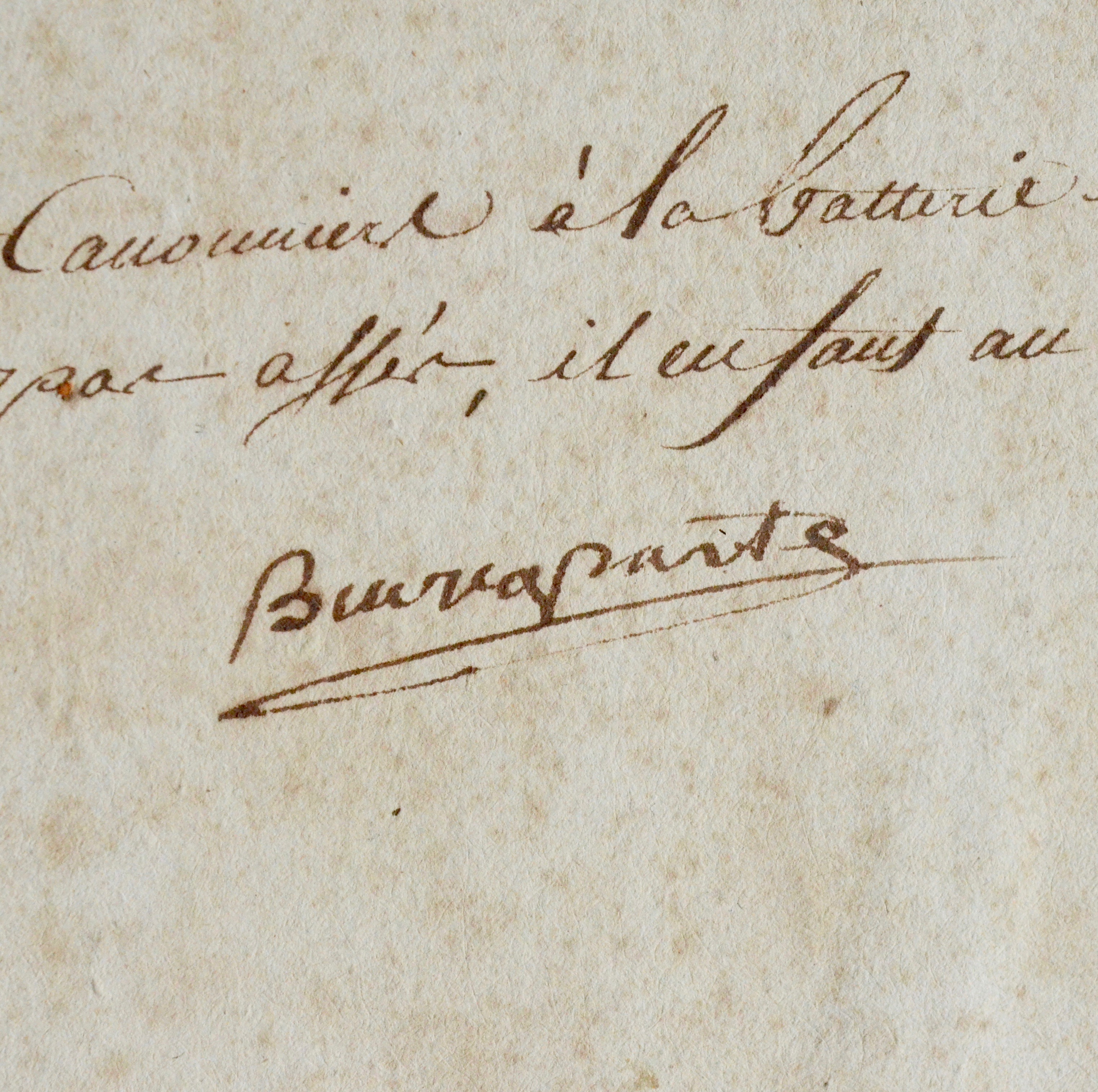 Rare pièce signée Buonaparte, écrite de Nice en messidor an 2, durant la Grande Terreur