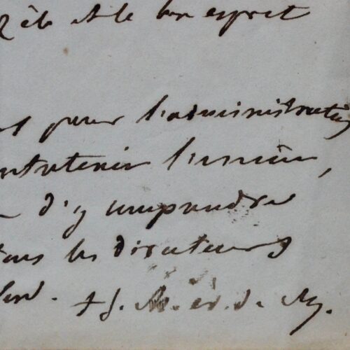 Projet d'organisation du séminaire de Montauban par l'évêque Jean-Marie Doney