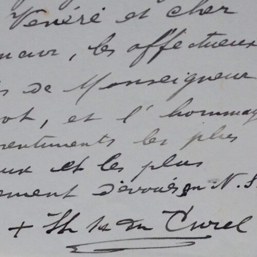Jean-Charles Arnal du Curel, évêque de Monaco, évoque Albert Ier de Monaco