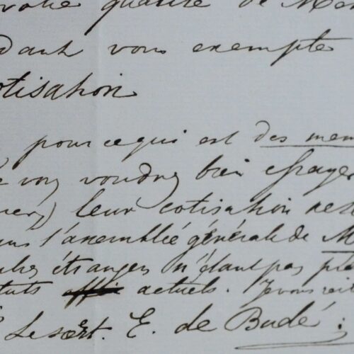 Eugène de Budé crée la Société Genevoise de Protection des Animaux