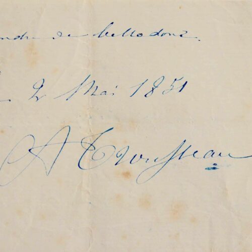 Prescriptions médicales d'Armand Trousseau : bois de Surinam et belladone