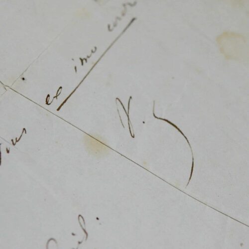 Victor Hugo's editorial advice to his friend Antony Thouret, imprisoned in Saint-Waast