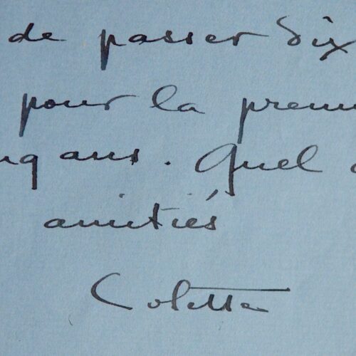Colette redécouvre la vie hors de Paris
