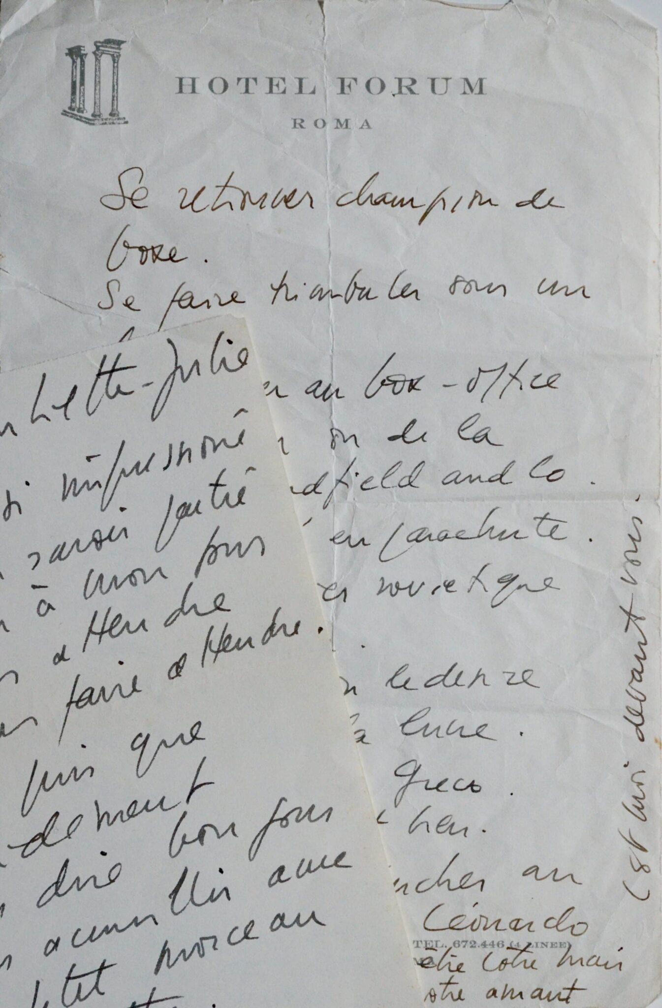 Belles lettres de Michel Piccoli, amoureux de Juliette Greco
