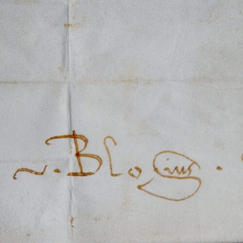 Rare lettre du Pape Paul III (Alexandre Farnèse) au sujet du cardinal Farnèse