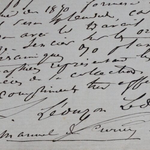 Deux lettres de l'érudit finnophile Louis Léouzon Le Duc