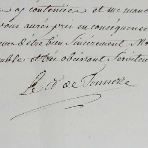 Le doyen des maréchaux de France Gaspard de Clermont-Tonnerre, joue le médiateur