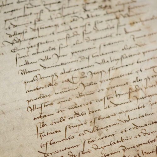 Précieuse ordonnance manuscrite du duc Amédée IX de Savoie, datée de 1470