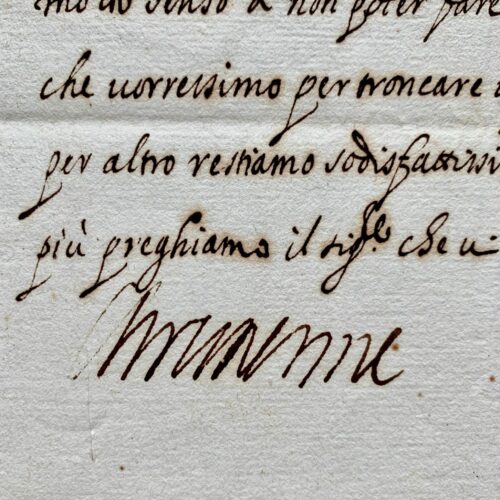Lettre de Christine de France, duchesse de savoie, au sujet du siège de Crescentino