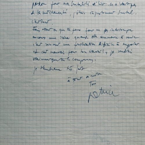 Patrice Chéreau s'excuse de sa brutalité lors de répétitions