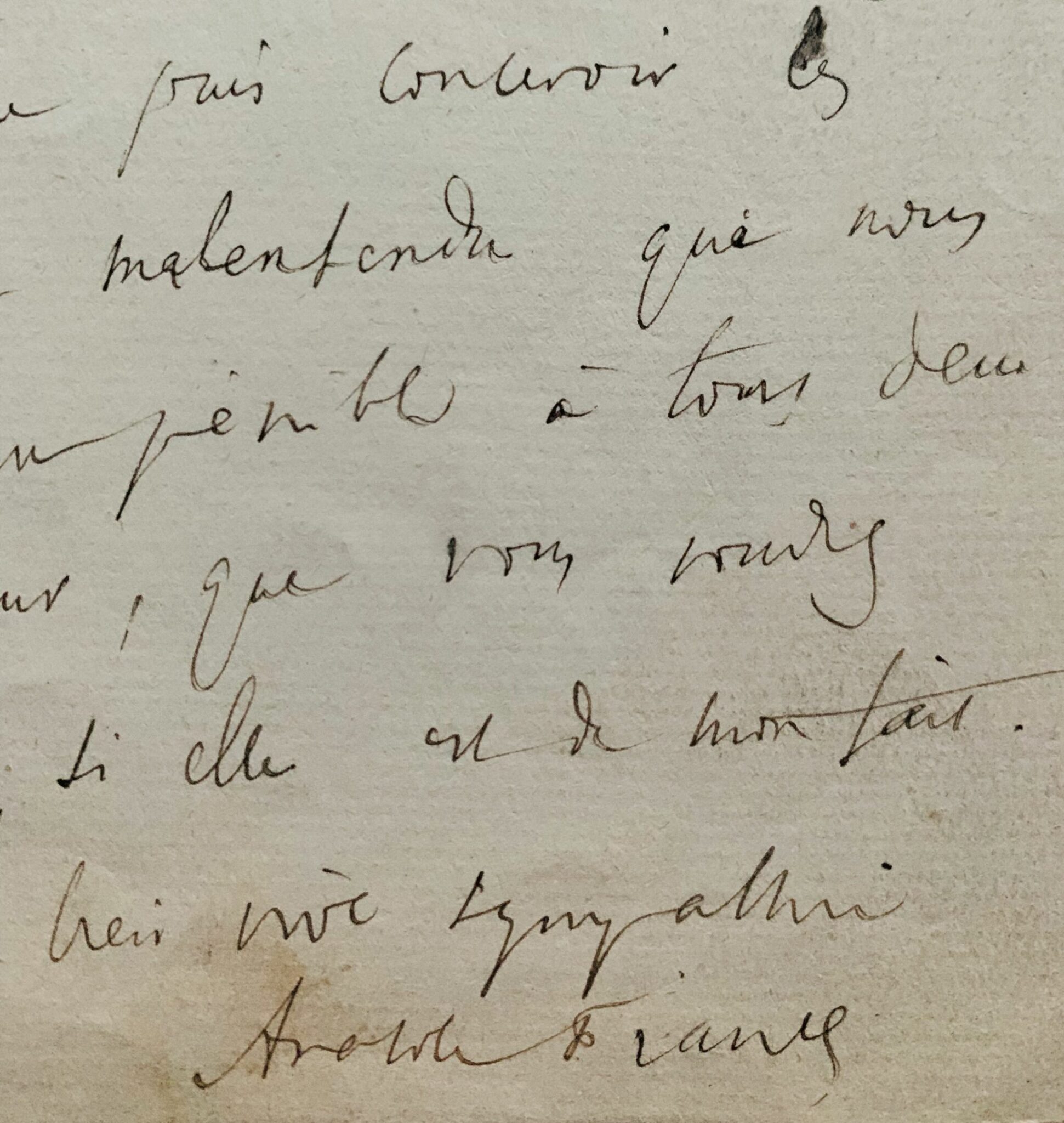 Un lapin posé à Anatole France