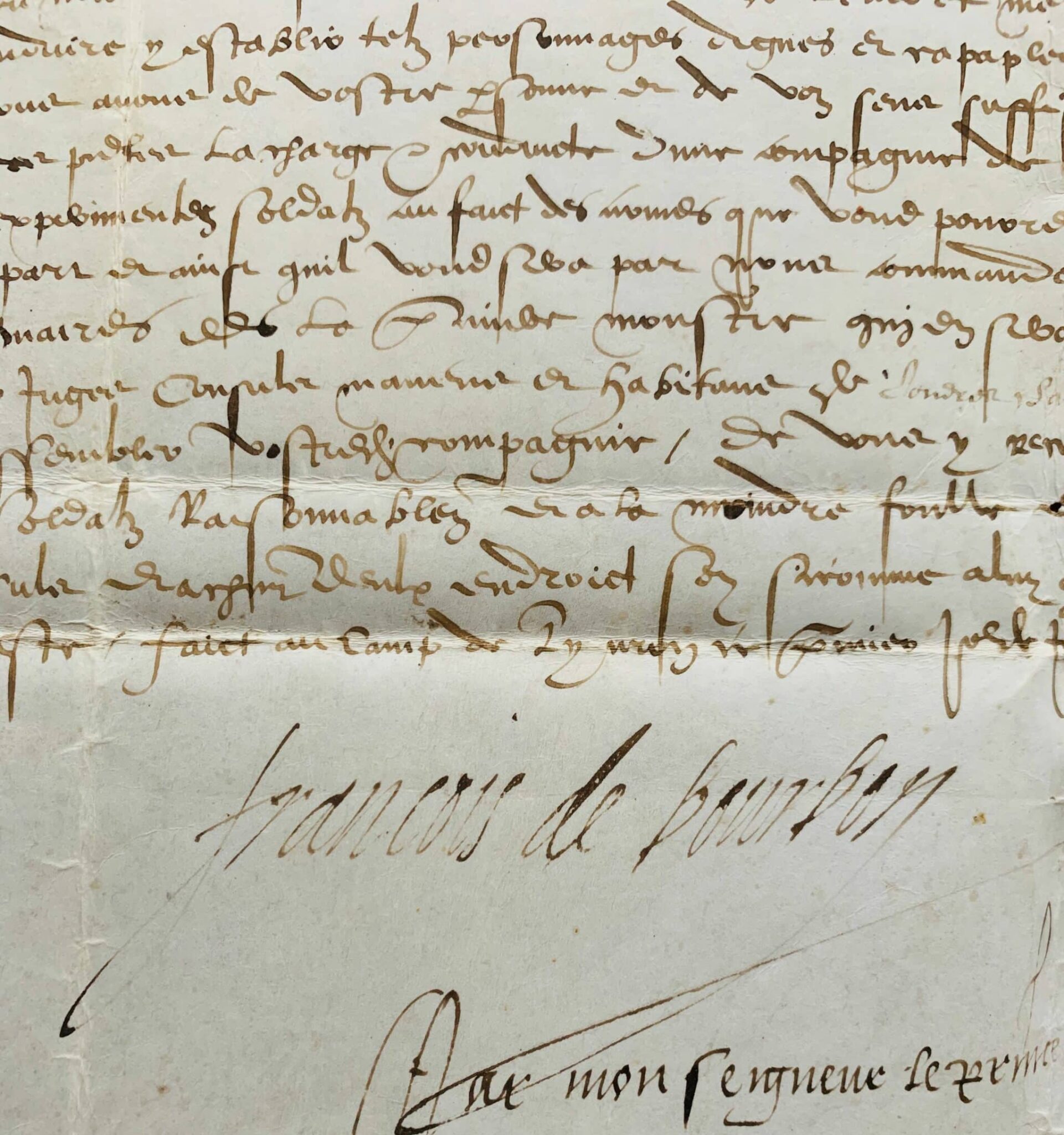 Le duc de Montpensier fait renforcer la défense de Viols-le-Fort pendant les guerres de religion
