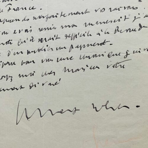 Albert Cohen voit son manuscrit refusé par la Revue de Genève