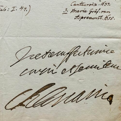 Le duc Charles IV de Lorraine commande du vin de Rheingau