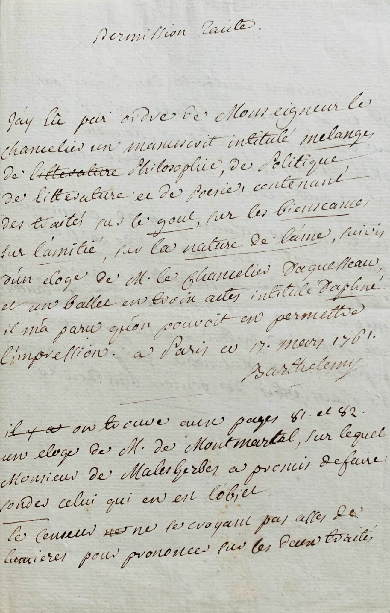 Barthélemy 2 - 1