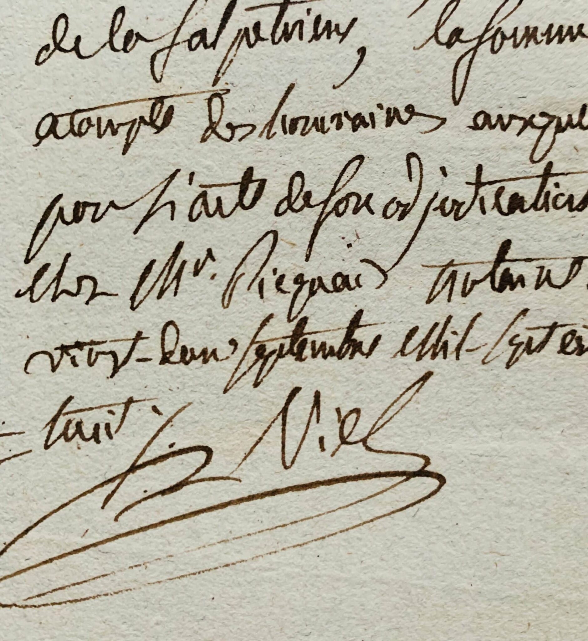 Ensemble de 10 documents de l’architecte Charles-François Viel sur les travaux à la Salpétrière