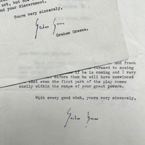 Graham Greene célèbre le talent de Paul Meurisse et le veut pour The Complaisant Lover