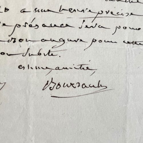 Ensemble de 9 manuscrits et lettres de Jean-François Boursault-Malherbe sur son action en Bretagne durant la Révolution