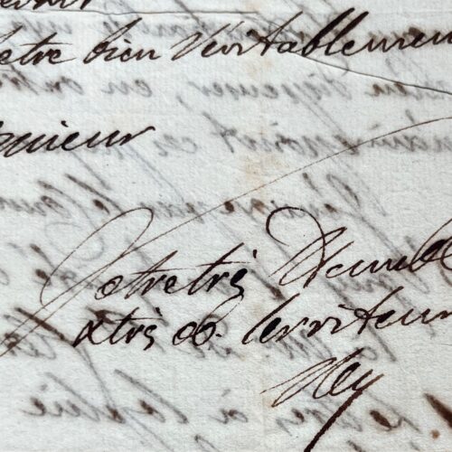 L'éditeur genevois des philosophes des Lumières, Marc-Michel Rey, envoie des ouvrages d'Holbach à Capperonnier
