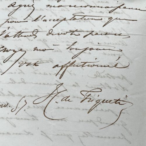 Henry de Triqueti intercède en faveur du miniaturiste anglais William Charles Ross