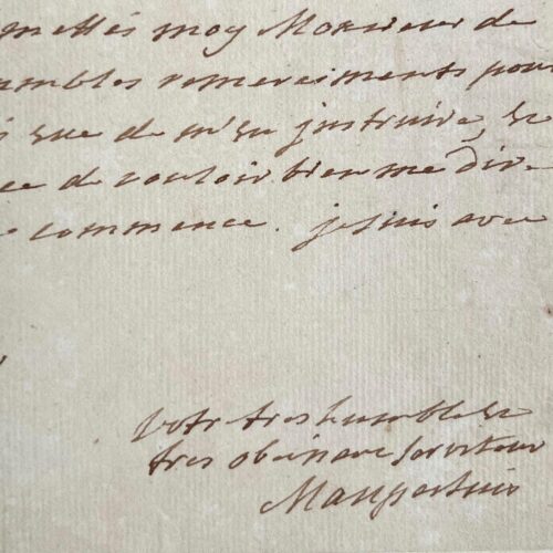 Maupertuis accepteert het pensioen dat hem door Frederik II van Pruisen is toegekend