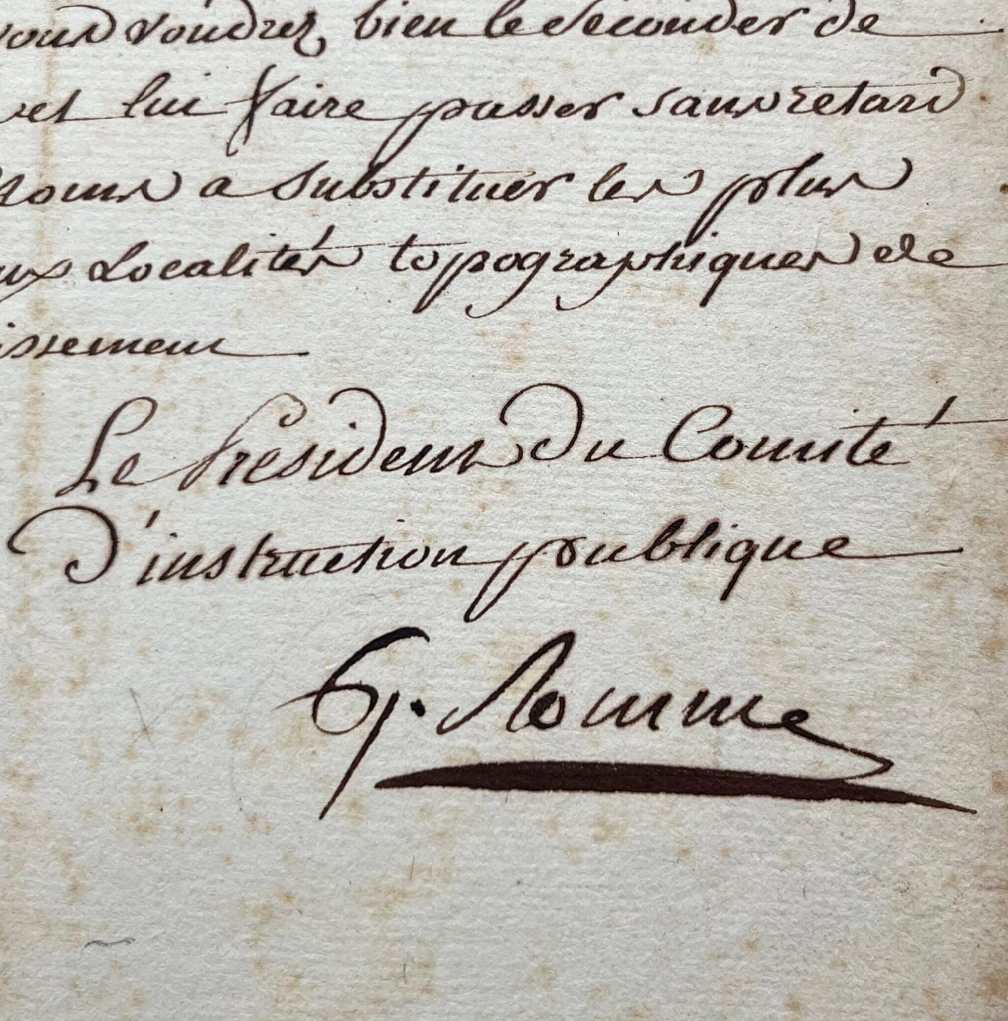 Gilbert Romme fait renommer les communes aux noms rappelant la Royauté ou la féodalité