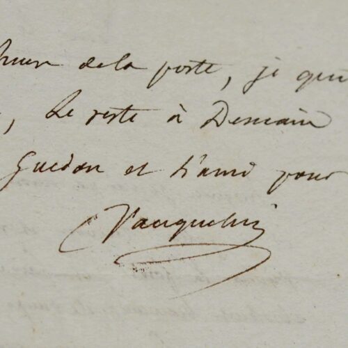 Vauquelin relate son voyage effectué en Normandie avec Antoine-François Fourcroy