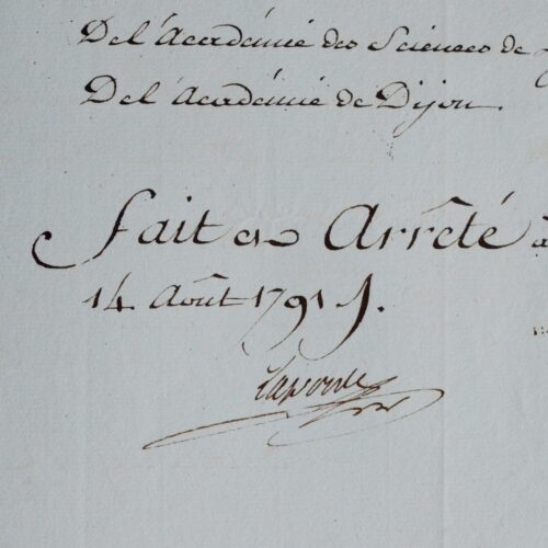 Distribuzione avvenuta nel 1791 di copie di "Le scoperte dei francesi in Nuova Guinea" di Fleurieu