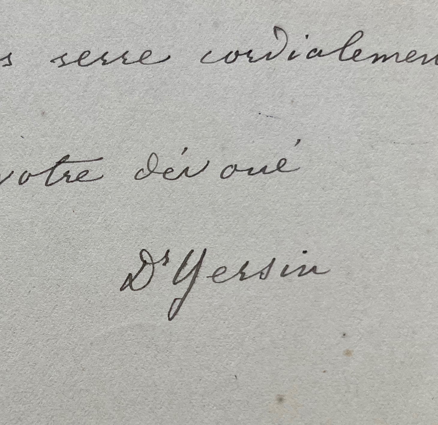 De Nha Trang, le bactériologiste Alexandre Yersin rend hommage à son collaborateur Eugène Pesas