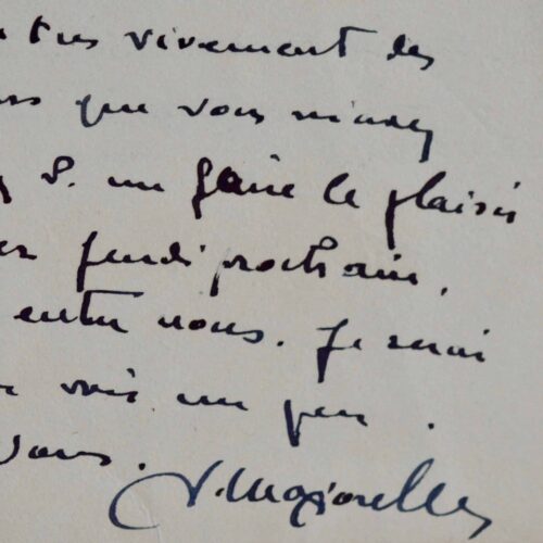 Jacques Majorelle recibe plantas y flores para su jardín en Marrakech