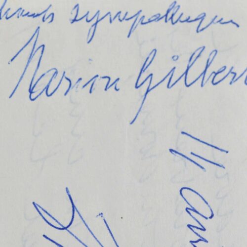 La romancière féministe Marion Gilbert propose 4 ou 5 nouvelles à publier
